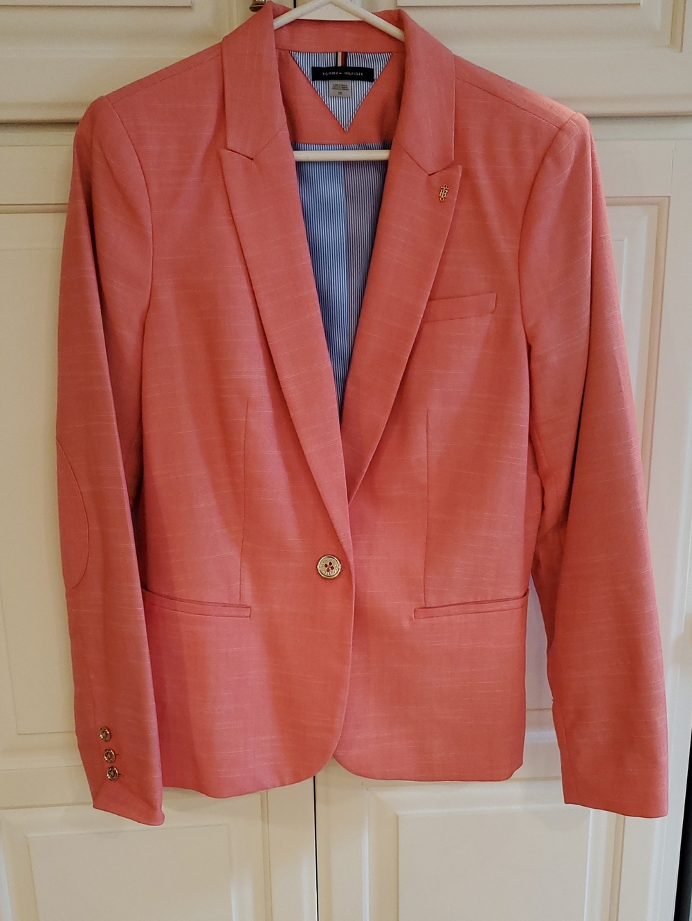 Tommy Hilfiger Coral Pink Blazer
